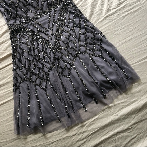 Aidan Mattox Sequin Cocktail Dress - Picture 5 of 10